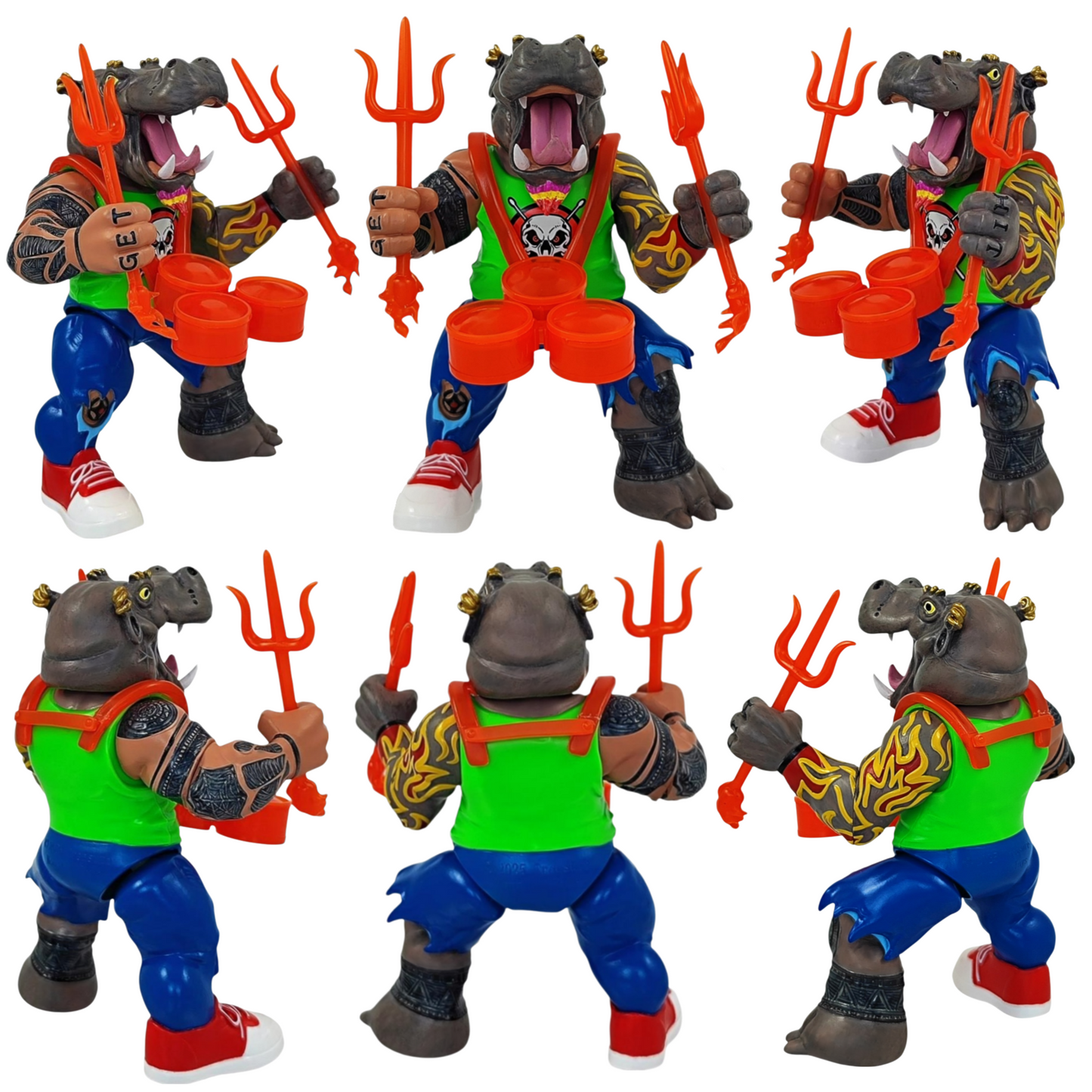 Inferno - Mean Green Variant Carded Action Figure (Pre-order)