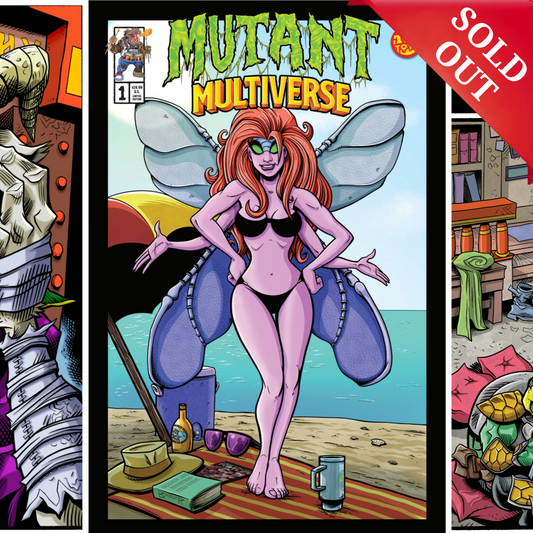 Mutant Multiverse #1 Limited Edition Beach Cover Berger/Lawson Comic (SOLD OUT!)