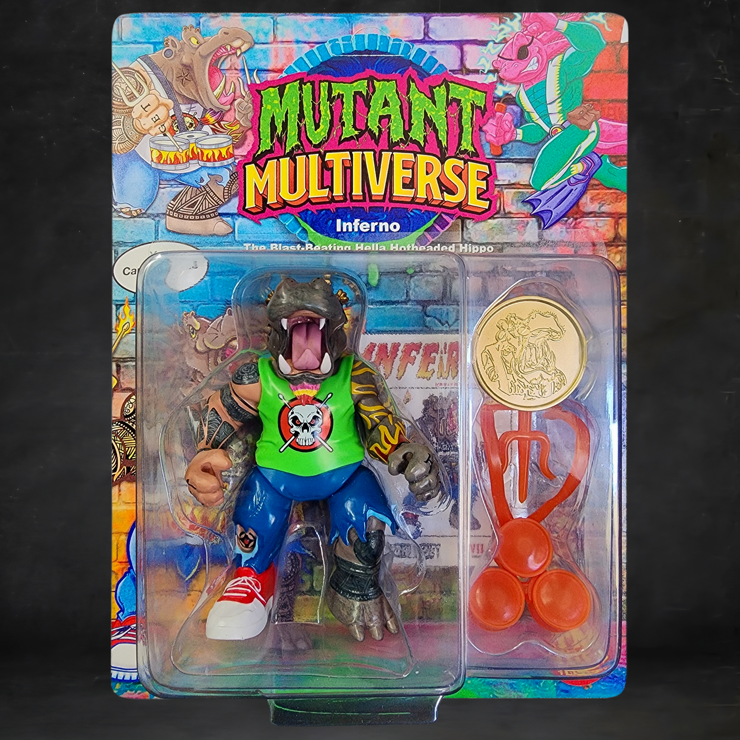 Inferno - Mean Green Variant Carded Action Figure (Pre-order)